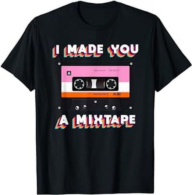 Cassette Vintage Costume Retro 80s 90s I Made You A MixTape T-Shirt ...