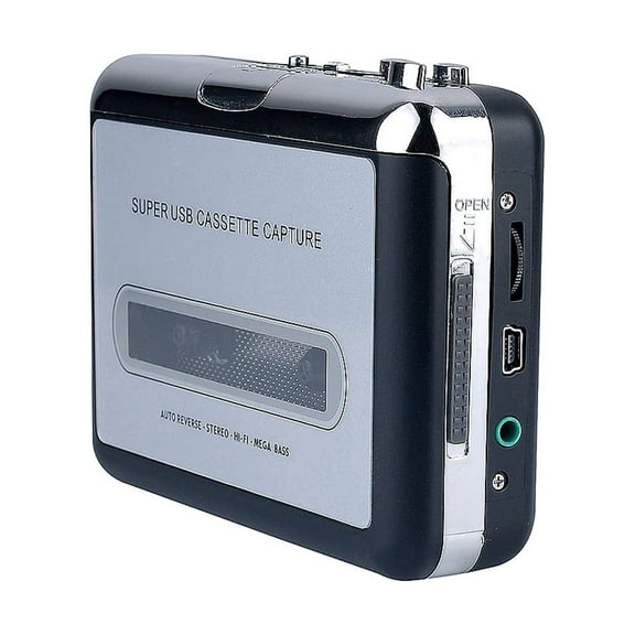 Cassette player,Convert Player Tape Player Portable Tape Usb Player Mp3 Audio Capture Mp3 Audio Portable Tape Convert Via Tape To Mp3/ U-sb Tape Capture Huiop Buzhi Eryue