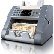 Cassida 8800R 1-Pocket Mixed Denomination Bill Counter Effortlessly Count, Sort, and Verify Mixed Denominations and Currencies with Lightning-Fast Speeds