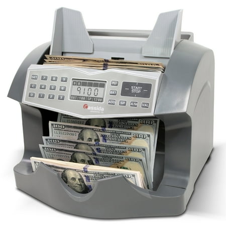 Cassida Advantec 75 Base Top Loading Bill Counter with Counterfeit Detection & Valucount