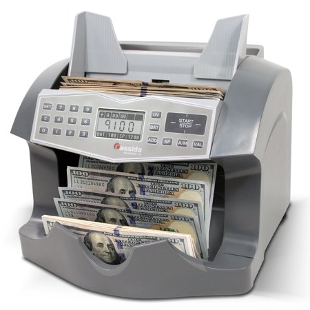 Cassida Advantec 75 UV Top Loading Bill Counter with Counterfeit Detection & Valucount