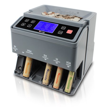 Cassida C300 Automatic Coin Counter, Sorter and Wrapper