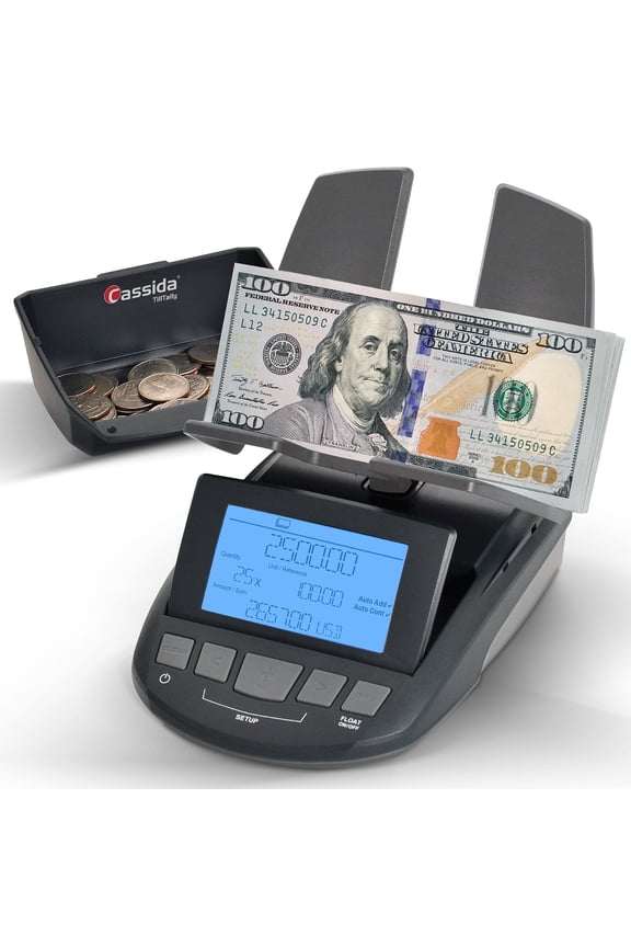 Tilltally Hybrid Bill & Coin Counting Scale