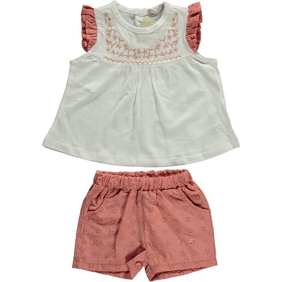 Cassie 2-Piece Top & Shorts Set