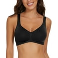 thumbnail image 1 of Cassie Liz Smoothing Wireless Bras for Women Comfort Seamless Bra Full Coverage Push Up Bra Adjustable Padded Bra, 1 of 7
