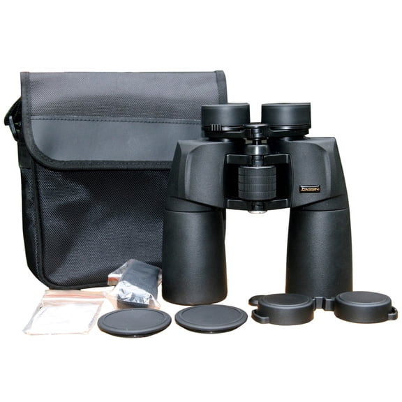 Cassini 7.5 x 50mm Nitrogen Purged Waterproof & Fogproof Boating Binocular with BAK4 Prisms, Twist Up Eyecups , Shoulder Case and Tripod Port