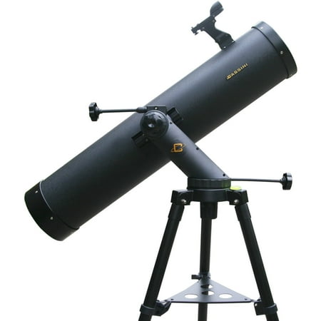 Cassini - Tracker Series 135mm Reflector Telescope - Black