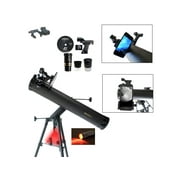 Cassini C-SS80 800mm x 80mm Astronomical Reflector Telescope with Smartphone Photo Adapter