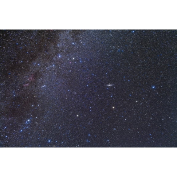 Cassiopeia Perseus and Andromeda area of the northern autumn sky Canvas Art - Alan DyerStocktrek Images (18 x 12)