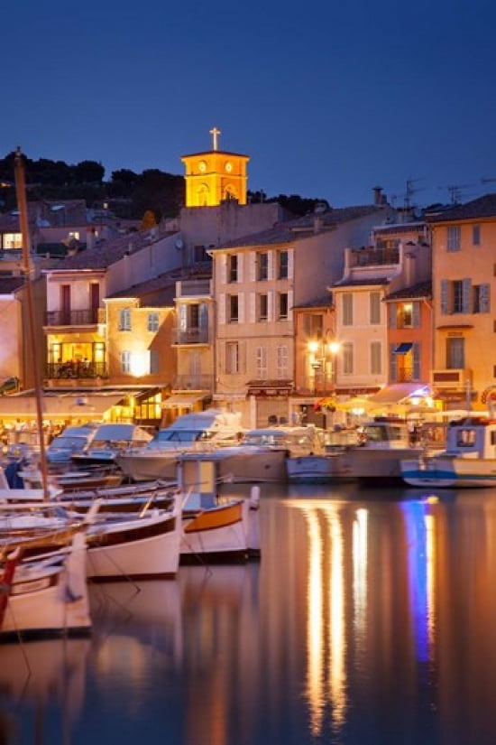 Cassis at Twilight Canvas Art - Brian Jannsen DanitaDelimont (19 x 29)