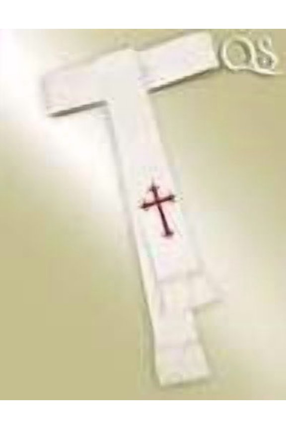 Cassock Band Cincture-H102-44 In-White