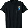thumbnail image 1 of Cassowary In a Pocket Cute Pocket Cassowary Bird T-Shirt, 1 of 5