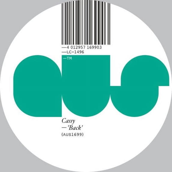 Cassy - Back - Electronica - Vinyl