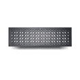 thumbnail image 1 of Cast Aluminum Air Return Grill | Powder Coated Return Vent Covers For Duct | Air Vent Covers for Floors, Walls & Ceiling | Size 6" x 24" | Black, 1 of 8