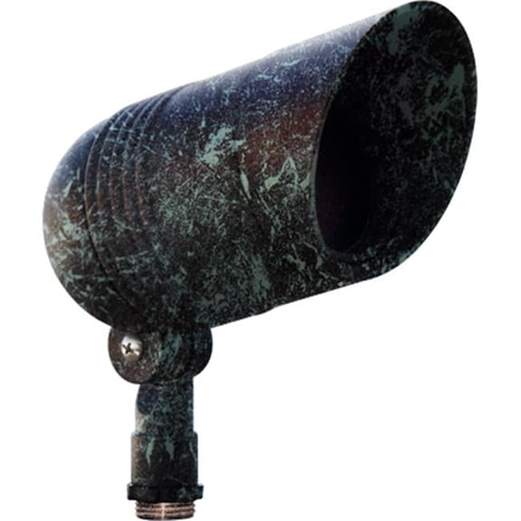 Cast Aluminum Directional Spot Light with Hood- Verde Green
