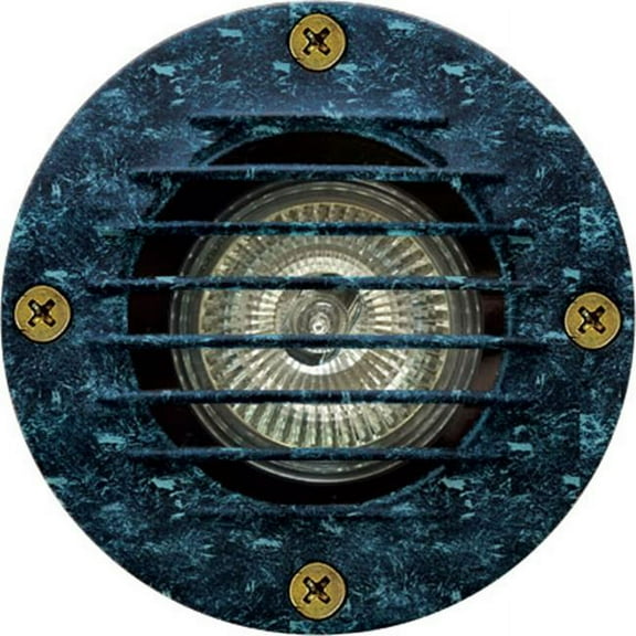 Cast Aluminum In-Ground Well Light with Grill- Verde Green