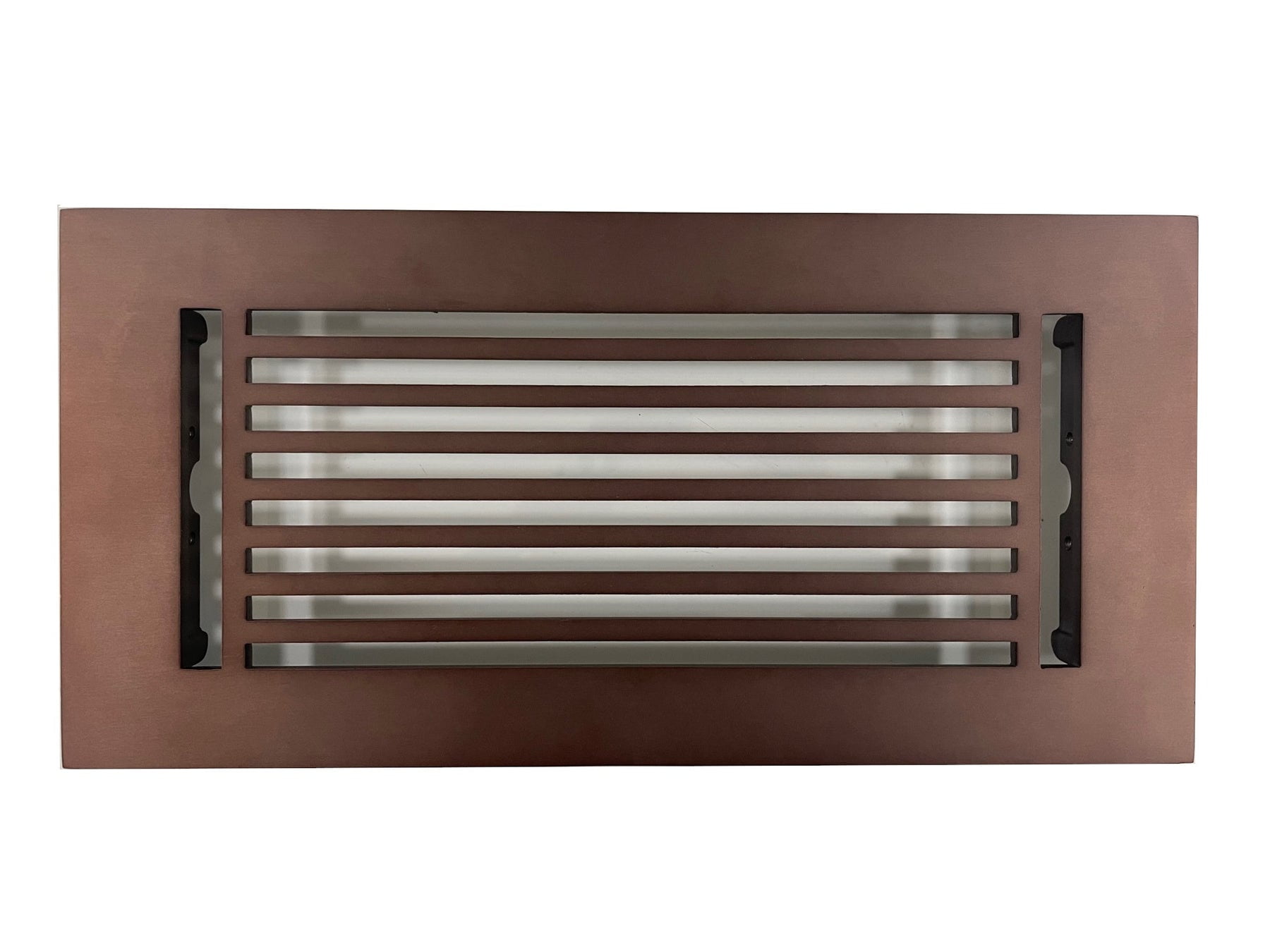 Cast Aluminum Linear Bar Vent Covers Oil Rubbed Bronze 2 x 10