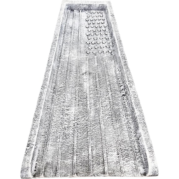 Cast Aluminum Metal Downspout Gutter 24 in. Heavy Splash Block