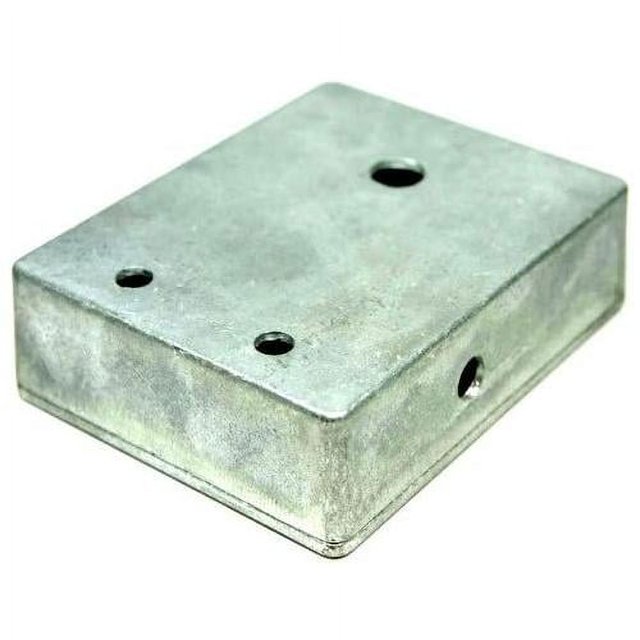 Cast Aluminum Painted Pedal Enclosure, PreDrilled