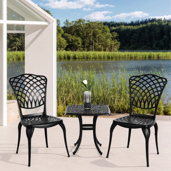 Cast Aluminum Patio Set / Suitable for Various Outdoor Spaces / Scratch - Resistant