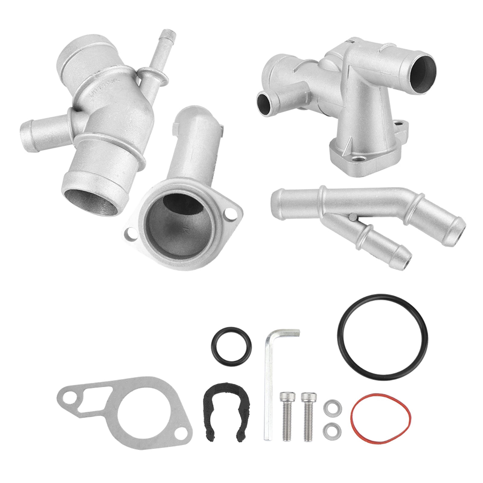 cast-aluminum-thermostat-housing-water-pipe-cnc-for-mk4-1-8t-walmart