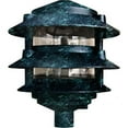 thumbnail image 1 of Cast Aluminum Three Tier Pagoda Light, Verde Green, 1 of 1