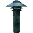 thumbnail image 1 of Cast Aluminum Three Tier Pagoda Light with 3 In. Base, Verde Green, 1 of 1
