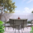 thumbnail image 1 of Cast Alumnim Weave Pattern Party Bar Table A, 1 of 7