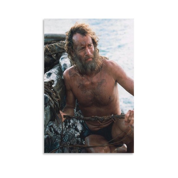 Cast Away Movie Poster (6) Picture Print Wall Art Poster Painting Canvas Posters Artworks Gift Room Aesthetic 16x24inch(40x60cm)