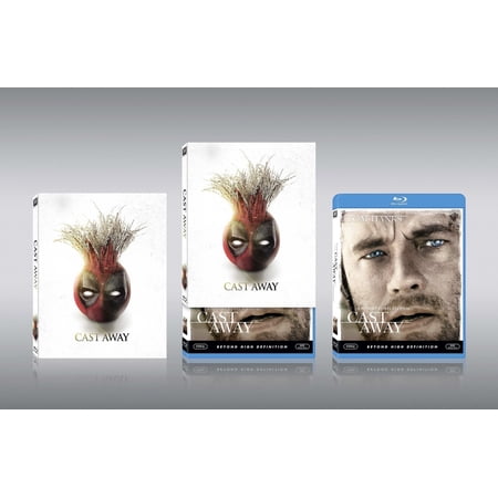 Cast Away with Deadpool Photobomb Sleeve (Blu-ray)