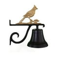 thumbnail image 1 of Cast Bell With Gold Bronze Cardinal Ornament, 1 of 1