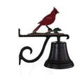 thumbnail image 1 of Cast Bell With Natural Color Cardinal Ornament, 1 of 1
