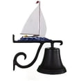 thumbnail image 1 of Cast Bell With Natural Color Sailboat Ornament, 1 of 1