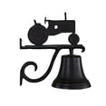 thumbnail image 1 of Cast Bell With Satin Black Tractor Ornament, 1 of 1