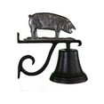 thumbnail image 1 of Cast Bell With Swedish Iron Pig Ornament, 1 of 1