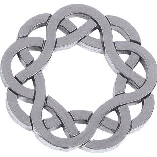 Cast Coaster - Hanayama Metal Puzzle