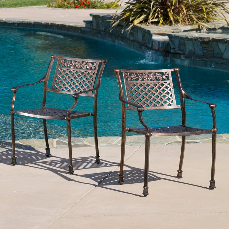 Wrought iron chairs discount walmart