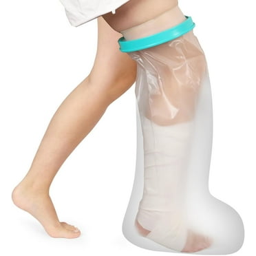 Cast Covers for Shower Leg,Waterproof Cast Cover for Shower, Cast Protector for Shower Leg Adult, Shower Boots for Foot after Surgery, Knee, Ankle, Foot