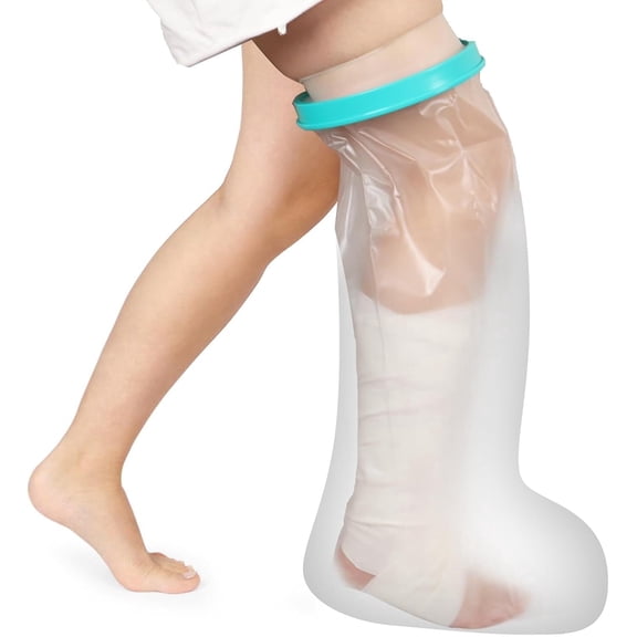 Cast Covers for Shower Leg,Waterproof Cast Cover for Shower, Cast Protector for Shower Leg Adult, Shower Boots for Foot after Surgery, Knee, Ankle, Foot