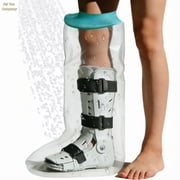 Cast Covers for Shower Leg, Waterproof Leg Cast Cover for Showering, Reusable Cast Protector for Shower Leg Adult, Soft Comfortable Cast Shower Cover Leg, Used for Bandages