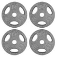 thumbnail image 1 of Cast Iron 1-Inch Standard Grip Plate for Strength Training, Muscle Toning, Weight Loss & Crossfit - Multiple Choices Available, 1 of 9