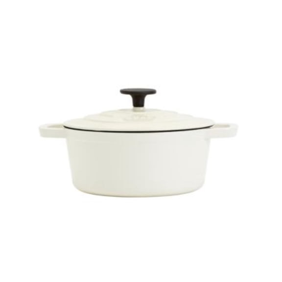 Cast Iron 3 Quart Round Enamel Dutch Oven