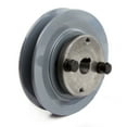 thumbnail image 1 of Masterdrive Cast Iron 4.75" Single Groove Pulley Belt A Section 4L with 5/8" Sheave Bushing AK49H, 1 of 2