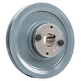 thumbnail image 1 of Masterdrive Cast Iron 5.75" Single Groove Pulley Belt B Section 5L with 1" Sheave Bushing BK60H, 1 of 1