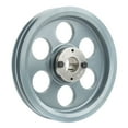 thumbnail image 1 of 2AK84H Cast Iron 8.25" Dual Groove Pulley 2 Belt A Section 4L 1-1/8" Sheave Bushing, 1 of 1