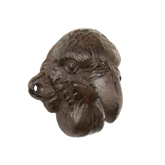 Cast Iron Bald Eagle Beer Cap Soda/Pop Top Wall Mount Bottle Opener Bar/Pub Tool