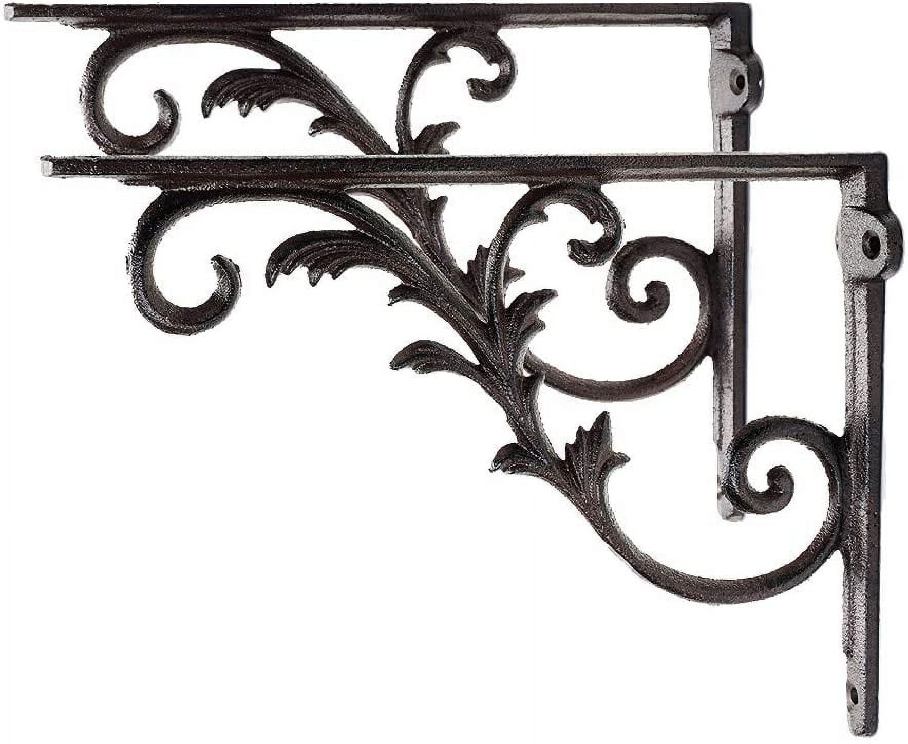 Wdwlbsm 2Pcs Heavy Duty Shelf Brackets Countertop Support Brackets,10...