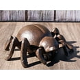 thumbnail image 1 of Cast Iron Bronze Finished Itsy Bitsy Spider Decorative Trinket Box Sculpture, 1 of 8