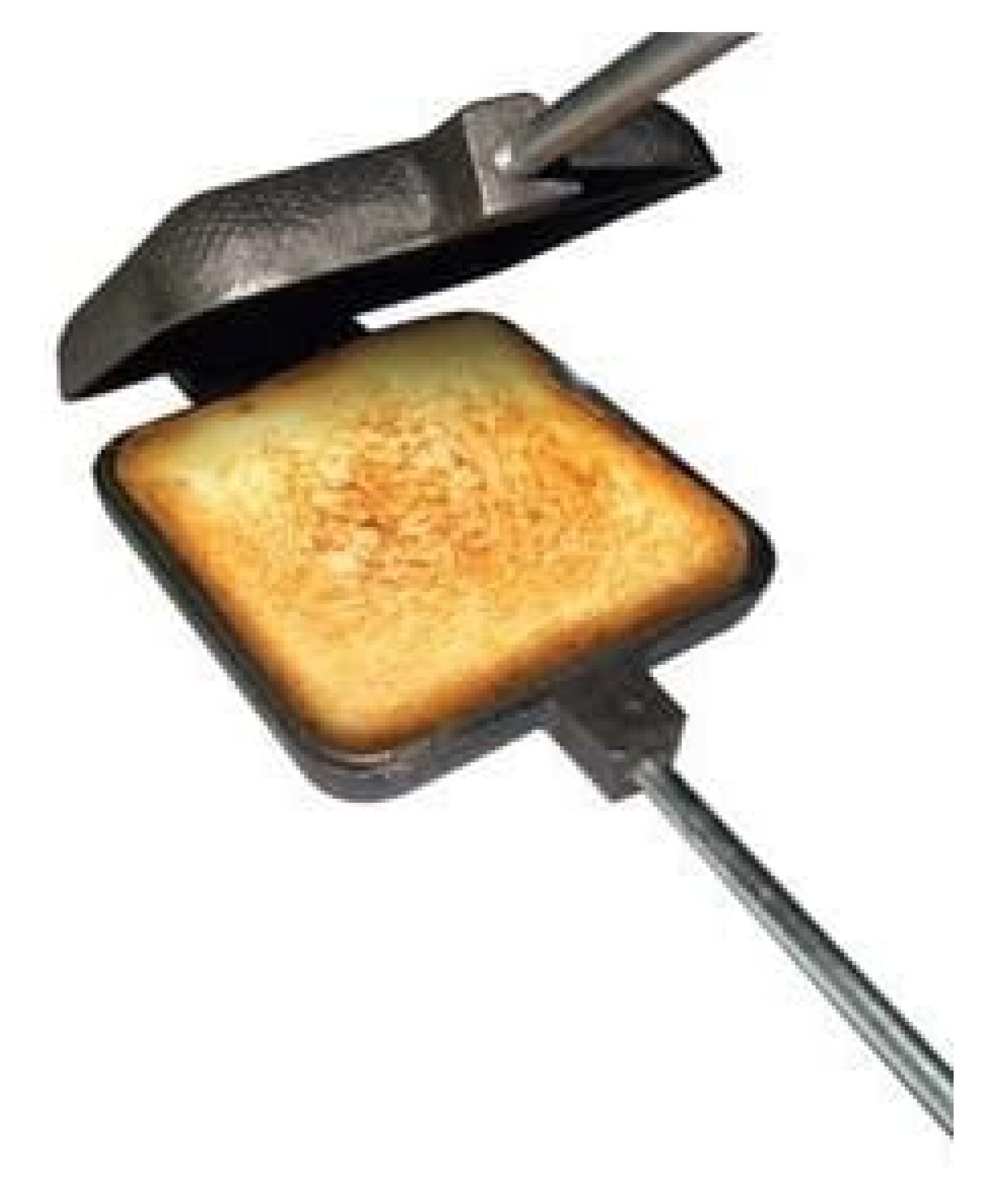 Cast Iron Camp Grill Cooker Pie Maker Camp Fire Cooker 22" Long Handle