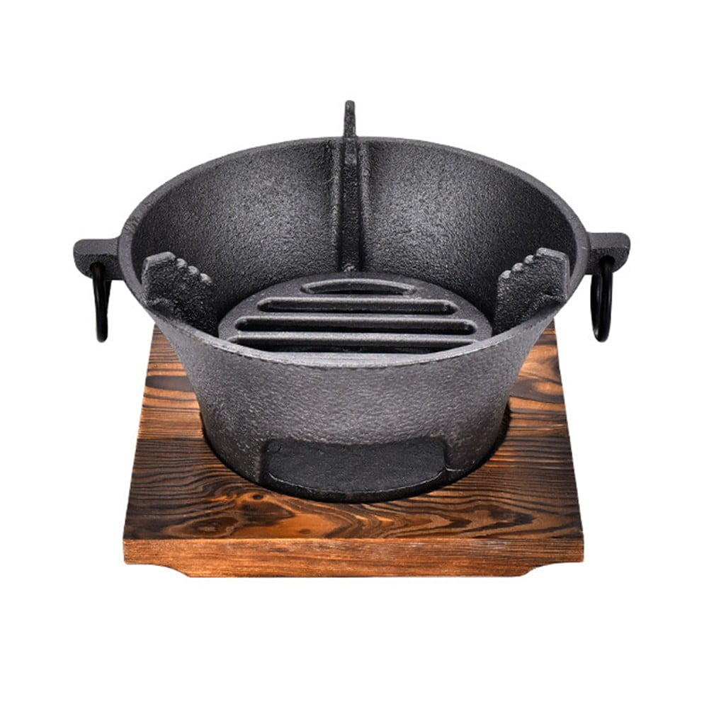 Cast Iron Charcoal Stove Korean Cooktop Japanese Barbecue Grill Grill